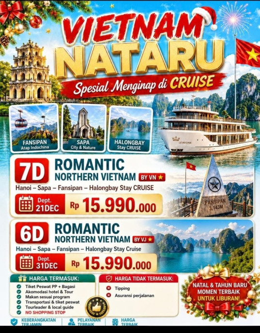 Harga spesial Rp15,99 juta untuk keberangkatan Desember 2026