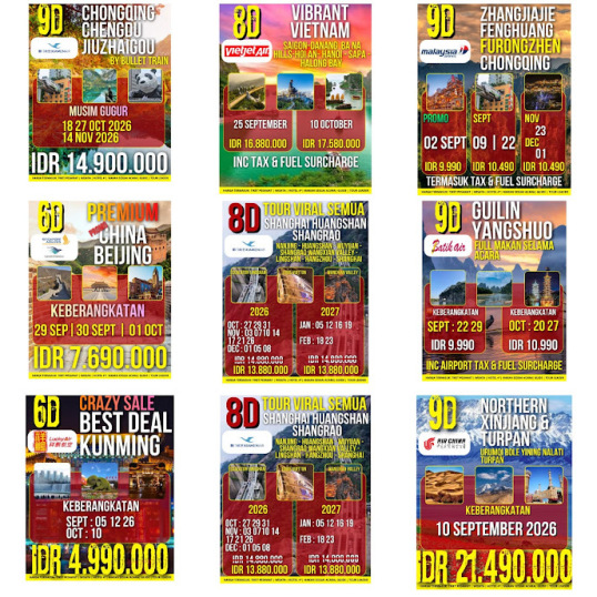 Promo Tour Internasional 2026 — Mulai dari IDR 4,99 juta!   Nikmati perjalanan seru ke China, Vietnam, dan destinasi eksotis lainnya. Termasuk tiket, makan, dan pajak.